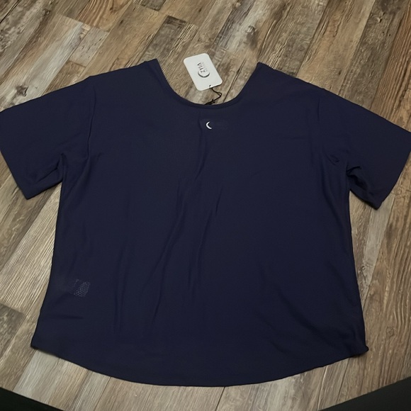 Zyia navy lattice T - XL NWT - Picture 5 of 5